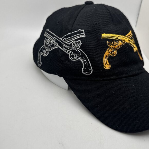 Military Police Guns Rifles Black Shadow Embroidered Baseball Cap HAT LICENSED - Picture 3 of 5